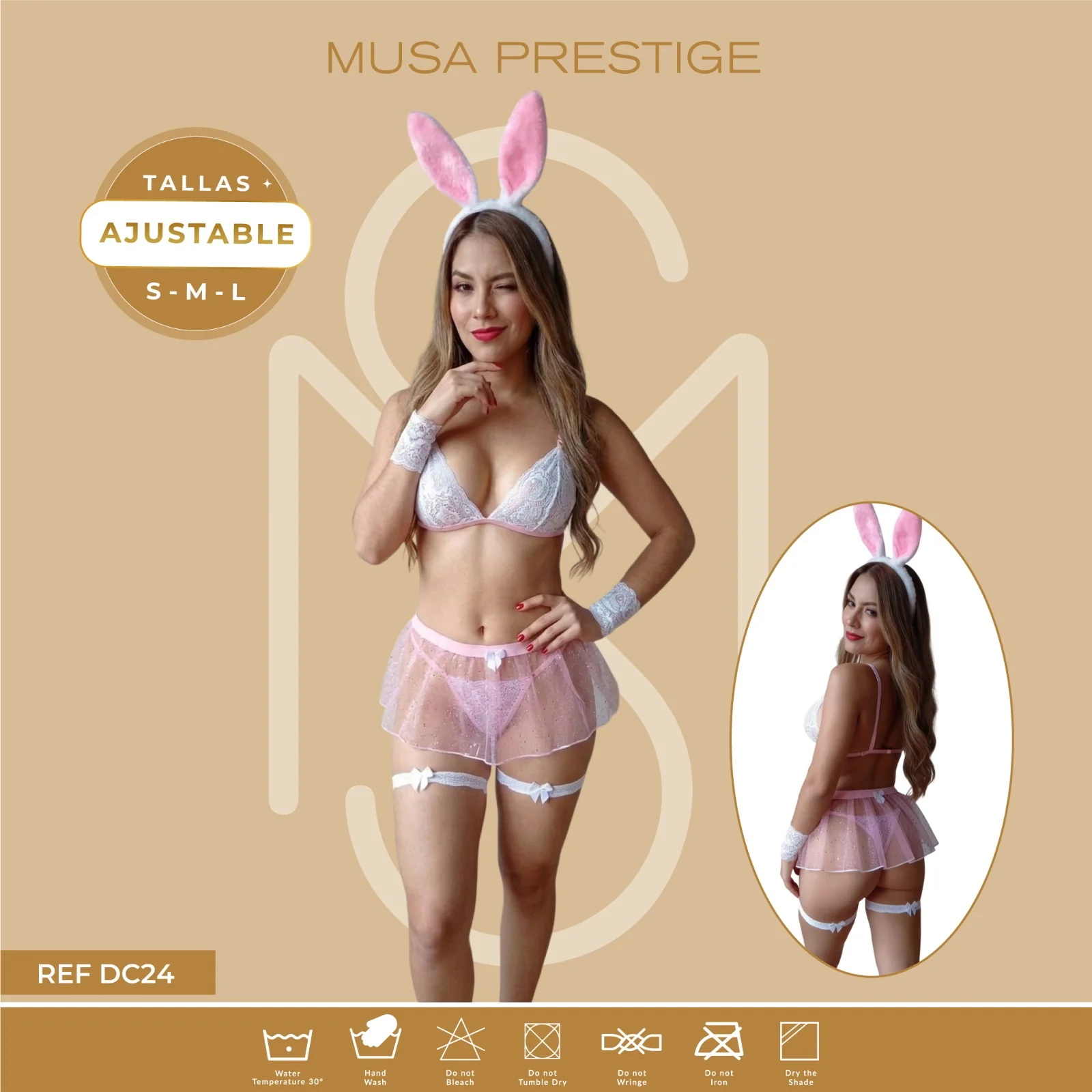 Disfraz Musa Bunny DC24