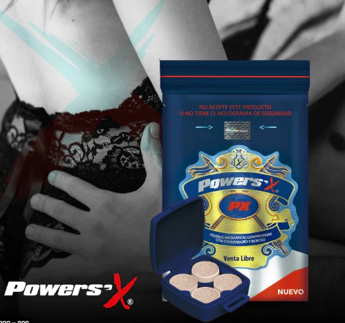 Power´s Sex x 4 Comprimidos Paquete x 50 Und