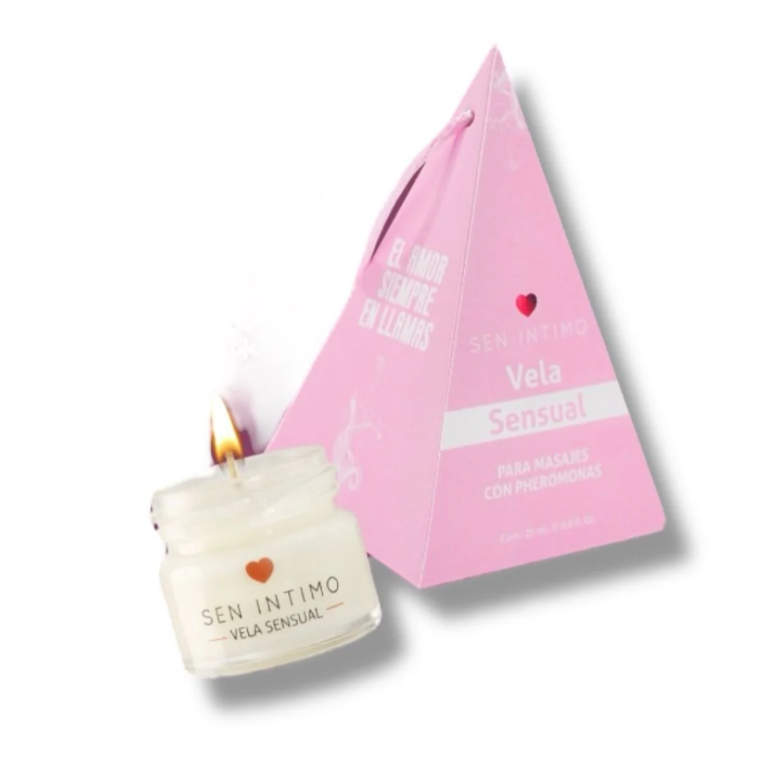 Vela Para Masajes Piramide x25ml Sen Intimo PRECIO PUBLICO 35.000