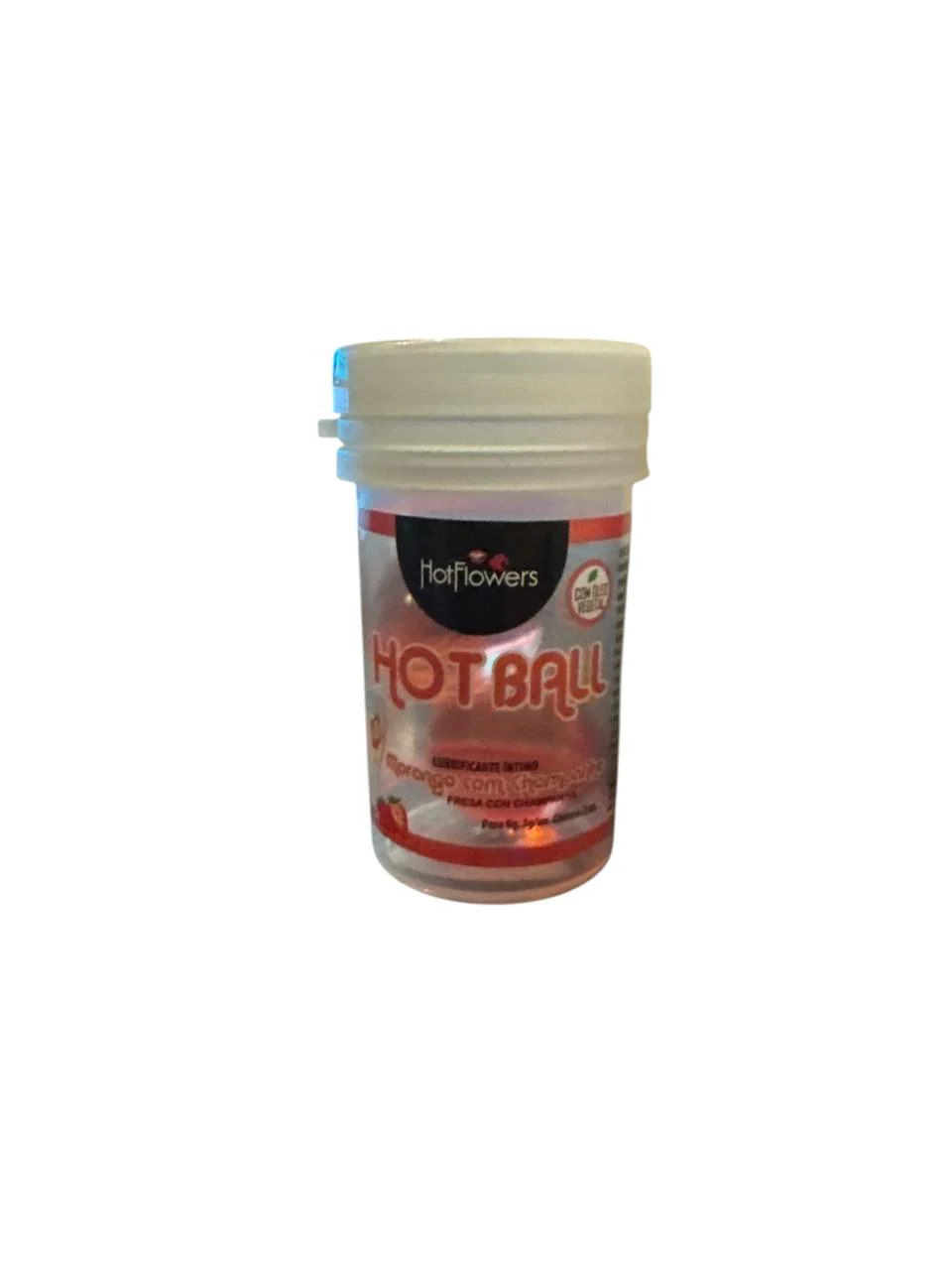 Hot Ball Sensación x 2 FRESA CON CHAMPAG