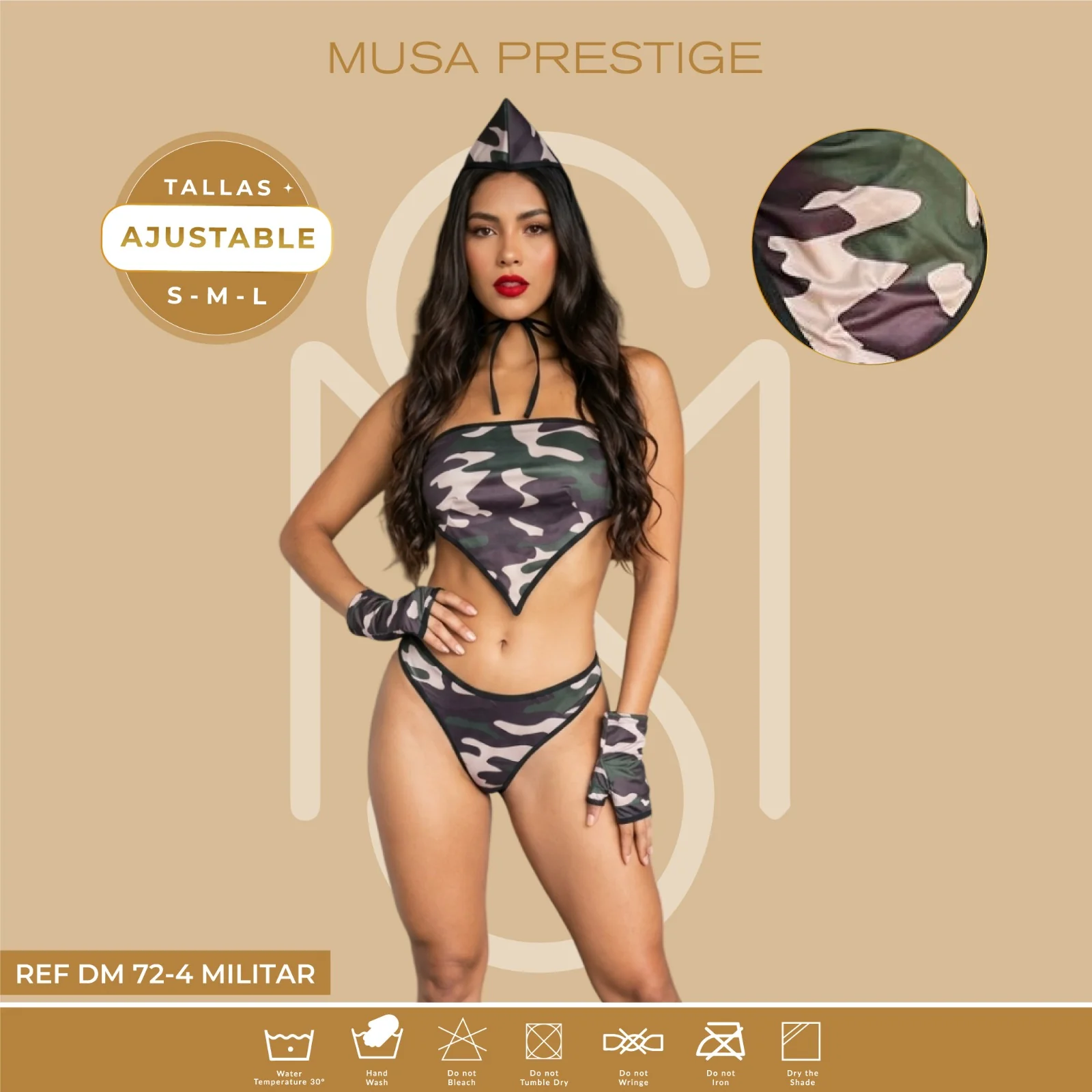 Disfraz Militar DMM72-4