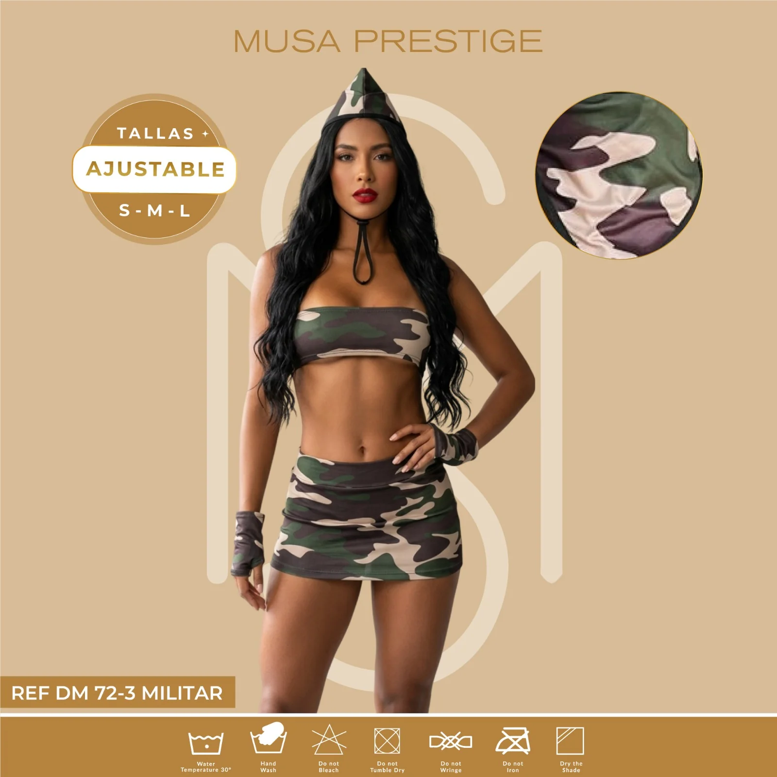 Disfraz Militar DMM72-3