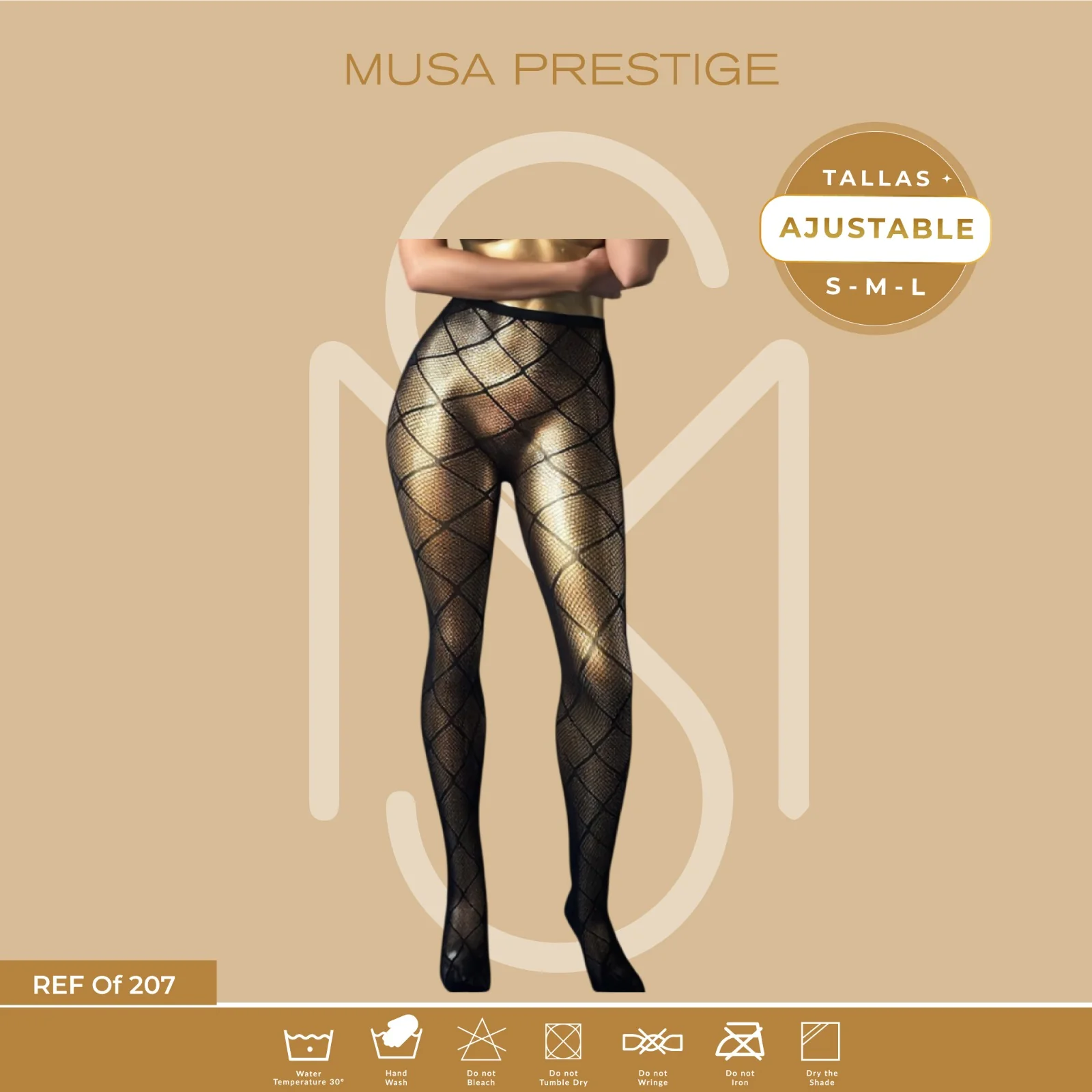 Media Pantalón Diseño Liguero OF207